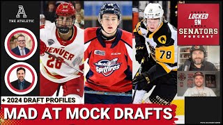 Reacting To The Athletics NHL Mock Draft  2024 NHL Draft Rankings 5957 [upl. by Geithner]