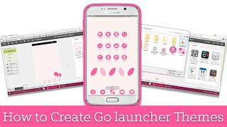 How to Create Go Launcher Themes  Android Tutorial [upl. by Langelo]