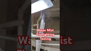 Water Mist Firefighting System Testing shorts navy firefighting japan [upl. by Eivi]