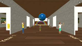 Making an interactive space  making characters talk and move in Cospaces EDU Week 4 Part 12 [upl. by Khudari707]