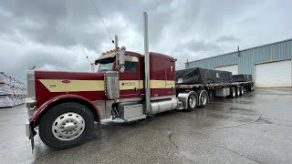 How To Tarp A Transport Truck Flatbed Load [upl. by Joly]