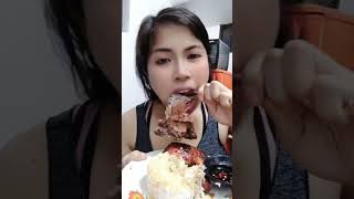 CHICKEN MANG INASAL WITH CHICKEN OIL VEGGIES MUKBANG 필리핀 요리 치킨 오일 채소와 쌀을 곁들인 치킨 그릴 먹방 [upl. by Ohploda414]