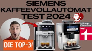 SIEMENS KAFFEEVOLLAUTOMAT TEST amp VERGLEICH 2024 [upl. by Fiann523]