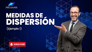 Cálculo de medidas de dispersión fácil ejercicio 1 [upl. by Salomone552]