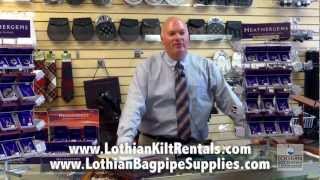 Lothian Kilt Rentals amp Bagpipe Supplies  Welcome [upl. by Amimej]