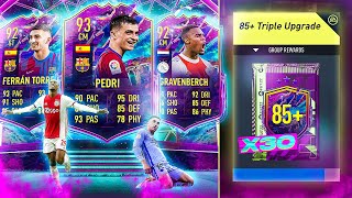 FIFA 22 30 x Guaranteed 85 Triple Upgrade Future Stars Packs [upl. by Suiravad402]