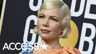 Michelle Williams Delivers Powerful Womens Rights Speech At Golden Globes Amid Pregnancy Reports [upl. by Einwahs108]