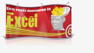 Excel  Een reeks doorvoeren in Excel [upl. by Horatius]