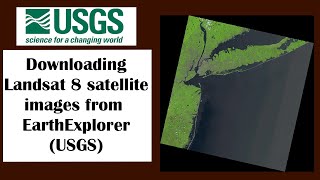 Downloading Landsat 8 satellite images from EarthExplorer USGS [upl. by Retsek]