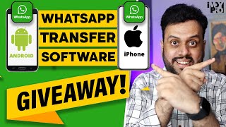 GIVEAWAY WhatsApp Transfer From Android to iPhone  FREE License iCarefone by Tenorshare  iMDY Pro [upl. by Lucio]