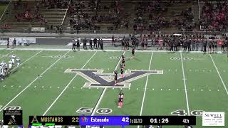 Andrews Mustangs vs Lubbock Estacado [upl. by Volney]