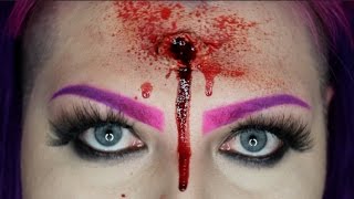 Easy FX Bullet Hole Halloween Tutorial [upl. by Namyaw16]