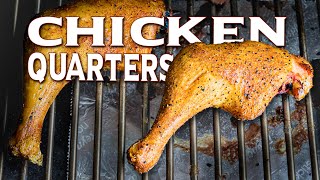 Smoked Chicken Leg Quarters  RecTec 1250 [upl. by Azilem819]