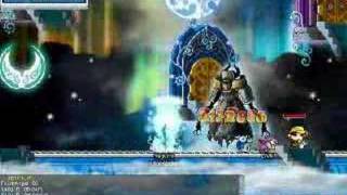 MapleStory Freeze Glitch Thanatos [upl. by Lilybel]