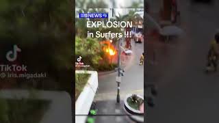 Underground explosion rocks Gold Coast party precinct [upl. by Whatley382]