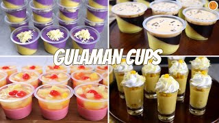 4 EASY GULAMAN DESSERTS IN A CUP  Mortar and Pastry [upl. by Christye]