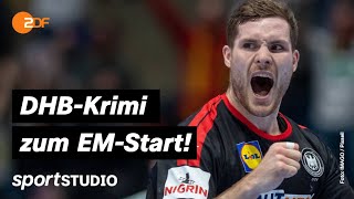 Deutschland – Belarus Highlights  HandballEM 2022  sportstudio [upl. by Idnem]