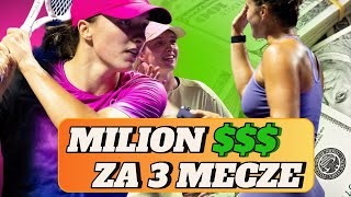 Iga Świątek opuszcza WTA Finals z milionem na koncie [upl. by Ezra]