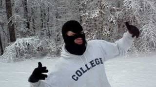 The Snow Rap Freestyle Terrorist Mask Ski mask FreeStyle North Carolina Represent NC [upl. by Wes476]