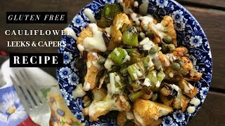 Yummy Cauliflower Side Dish  Gluten Free  Vegan Recipe [upl. by Neumark]