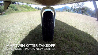 MAF Twin Otter Maramuni Takeoff [upl. by Anidan]