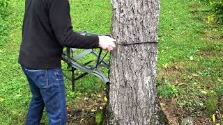 Best Climbing Treestand Up Under 2 Minutes [upl. by Zielsdorf]