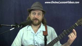 Clawhammer Frailing Banjo Lessons HD  featuring the song KITCHEN GIRL [upl. by Reizarf403]