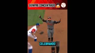 CONCENTRACION🔥importante en el terreno de juego mlbb mlb baseball beisbol mlbbshorts pelota [upl. by Dnalerb]