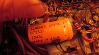 How To Replace Big Capacitors  SHP Amplifier  Seeburg Jukebox [upl. by Thedric497]