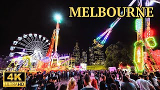 MELBOURNE Moomba Festival 2024  First Day Summer Walk [upl. by Ynamad]