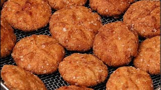 Old Traditional Cookies Thekua  Crispy Thekua Recipe  Cook With Rahul [upl. by Nawrocki92]