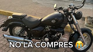 ❎Fallas comunes DE LA TC 250 DE ITALIKA 2024 😭 moto 🏍️ [upl. by Adnilym]