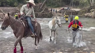 Kansas City rescue team helping with Hurricane Helene [upl. by Calondra]