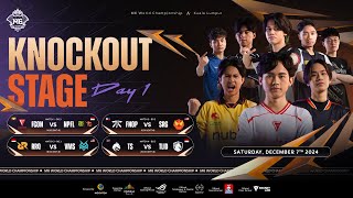 🔴 LIVE  MLBB M6 World Championship  Knockout Stage Day 1 [upl. by Aneeuqal]