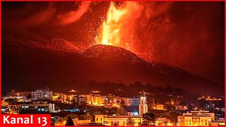 Etna volcano erupts sending ash and smoke into the sky [upl. by Nwahser258]