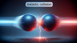 Perfectly Inelastic Collision in 1D Simplified Physics [upl. by Arikehs839]