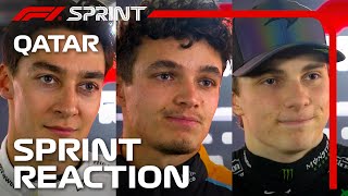 Drivers React After Sprint  2024 Qatar Grand Prix [upl. by Nielson]