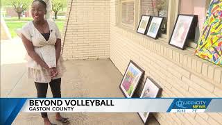 Gaston College beach volleyball player finds outlet for years of grief [upl. by Poree]