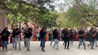 flashmob by students at st martins engineering college  DJ at st martins  Flash Mob at college [upl. by Hardy684]