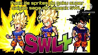 Pack de sprites de goku super saiyan saga de nameck SWL [upl. by Asir]