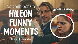 Hilal X Leon Funny Moments in Vatanım Sensin HiLeon BoranKuzum MirayDaner VatanımSensin [upl. by Ricard]