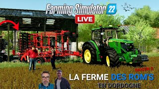 🔴LIVE LA FERME DES ROMS SAISON 2  ON TEST UN NOUVEAU MATERIEL 🤩 [upl. by Auguste]