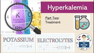 Hyperkalemia Part Two Treatment Lecture for Pharmacy Students and Pharmacists [upl. by Aubigny671]