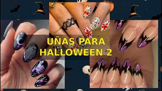 UÑAS PARA HALLOWEEN 2024 No 2  Halloween nails 2024 [upl. by Leryt]