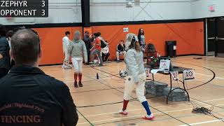 Zephyr Fencing at Libertyville High School [upl. by Wagoner590]