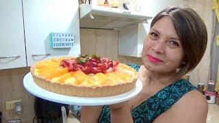 TARTA DE FRUTAS Y PASTELERA  MUY FÁCIL  Silvana Cocina ❤ [upl. by Ming]