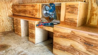 Miter Saw Station Build [upl. by Tnahs]