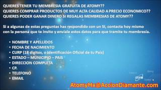 Porque Atomy en Español httpwwwAccionDiamantecomatomymx [upl. by Dirgni]