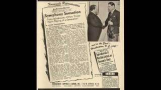 Spivakovsky plays Stravinsky violin concerto part 2 of 3 [upl. by Aarika]