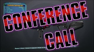 Borderlands 2  Guía de armas legendarias  Escopetas  Conference Call Cap21 [upl. by Drahsar]